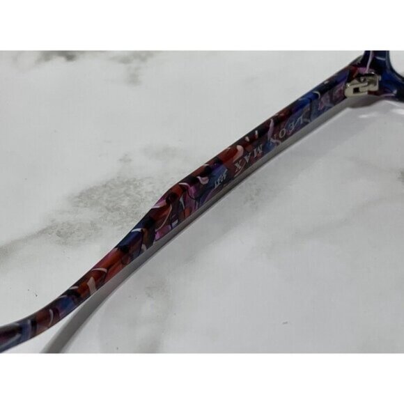 LEON MAX Zyloware 4041  017 140 Multicolored Women's Glasses Frames - Picture 10 of 12